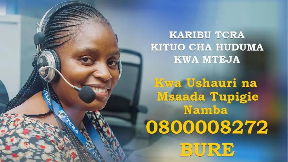 Karibu TCRA Kituo cha Huduma kwa Mteja