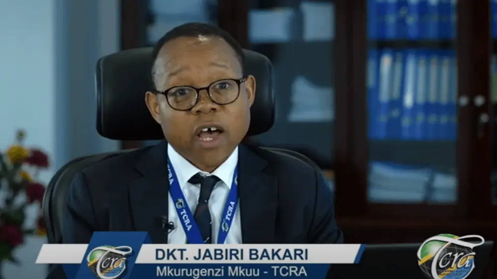 Ujumbe wa Mkurugenzi Mkuu wa Mamlaka ya Mawasiliano Tanzania (TCRA), Dkt. Jabiri Kuwe Bakari, katika kuadhimisha Siku ya Shirika la Mawasiliano Afrika (ATU), tarehe 7 Desemba 2022.