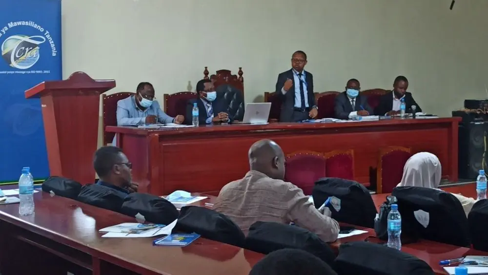 Mkutano wa Watoa Huduma za Mahudhui na Wadau Wengine Katika Kanda ya Kati ya TCRA, Dodoma 28 July 2021.